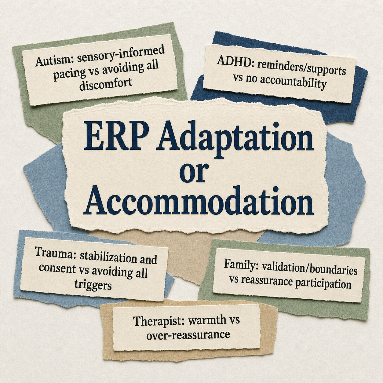 When ERP Gets Stuck: Are We Adapting Treatment or Accommodating OCD?